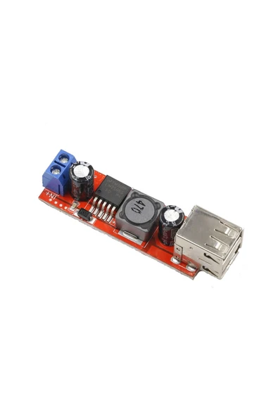 LM2596 Dual USB Modül - Resim 5