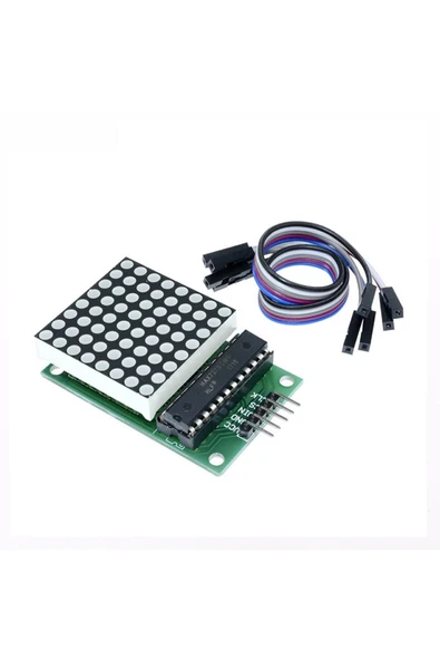 MAX7219 1li Dot Matrix Modül - Resim 5