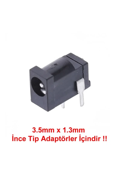 DC002 3.5mm x 1.3mm ürün görseli 1