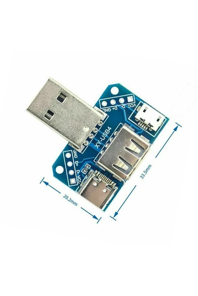 USB Soket Çevirici Modül ürün görseli 1