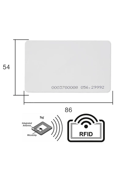 125Khz RFID Kart İnce ürün görseli 1