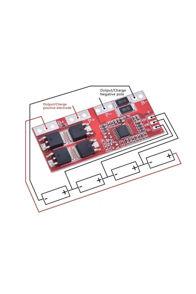 4S 30A BMS - Resim 3