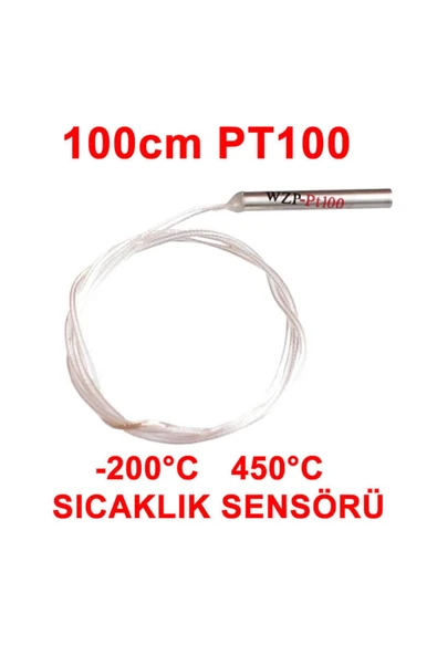 PT100 Platinyum Sensör 100cm - Resim 8