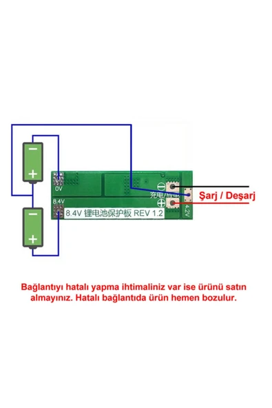 2S 20A BMS Standart - Resim 2