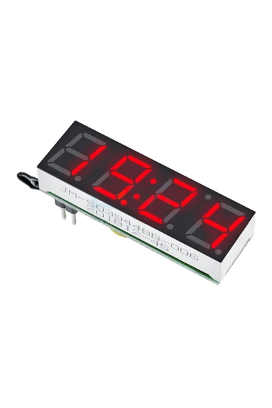 3 in 1 Voltmetre Termometre Saat - Resim 5