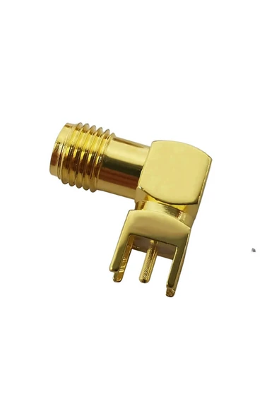 SMA PCB Tip Soket 90 Derece SMA-KWE - Resim 7
