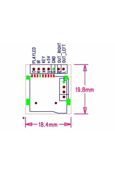 M2801002 Board - Resim 8