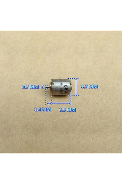 Microstep Motor 6.5X4.7mm - Resim 7