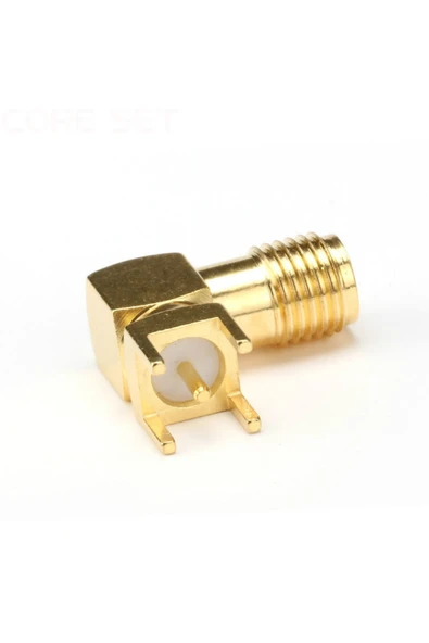 SMA PCB Tip Soket 90 Derece SMA-KWE - Resim 5
