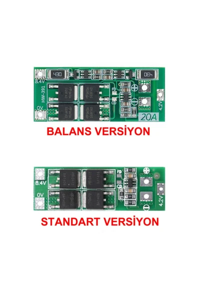 2S 20A BMS Standart - Resim 3