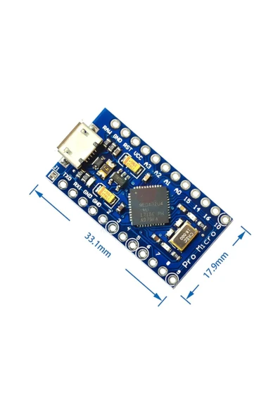 ATmega32U4 Pro Micro - Resim 4