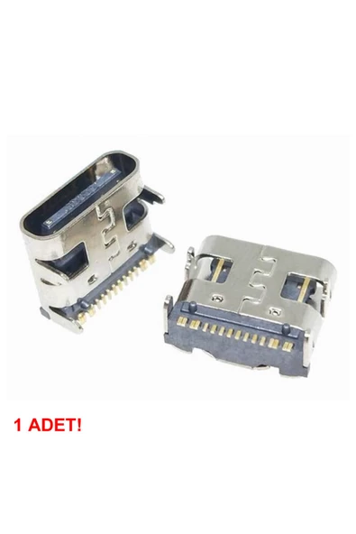Type-C Usb Soket 16 Pin Smd - Resim 4