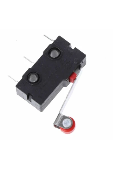 Makaralı Micro Switch Anahtar 5A Kw123 - Resim 4