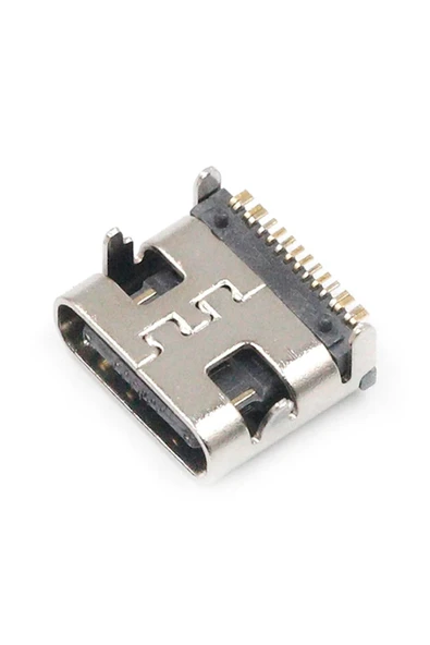 Type-C Usb Soket 16 Pin Smd - Resim 3
