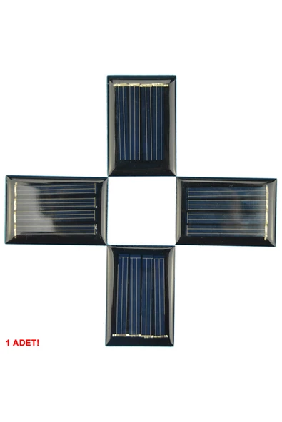 Güneş Paneli 2V 50mA 34x50mm - Resim 7