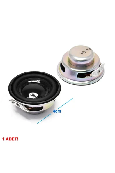 4 Ohm 3W Hoparlör ürün görseli 1
