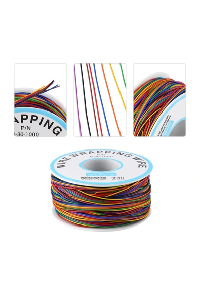 280 Metre 8 Renk 0.25mm Kablo - Resim 6