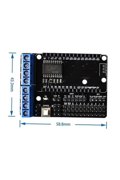 NodeMCU L293D Shield ürün görseli 1
