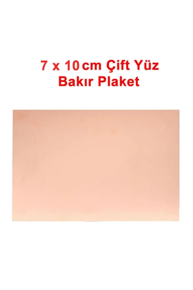 7x10cm Çift Yüz Bakır Pcb ürün görseli 1