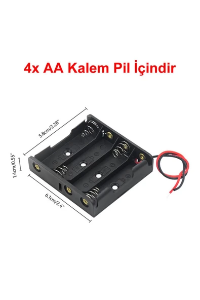 AA Pil Kutusu 4x ürün görseli 1