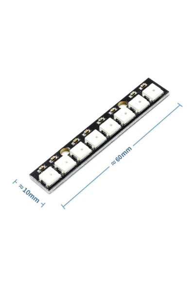 8li WS2812B 5050 Rgb Led ürün görseli 1