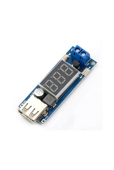 40V to 5V 2A Voltmetreli HW-318 - Resim 8