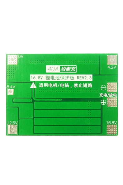 4S 40A BMS Balans - Resim 6