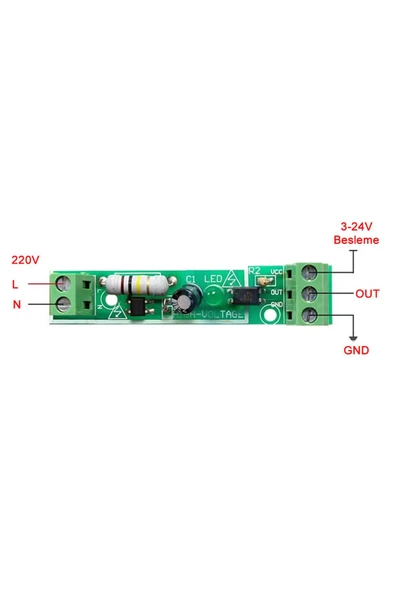 Optokuplör İzolasyonlu 220V Algılayıcı ürün görseli 1