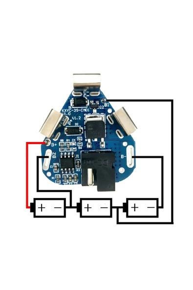 3S 8A BMS - Resim 2
