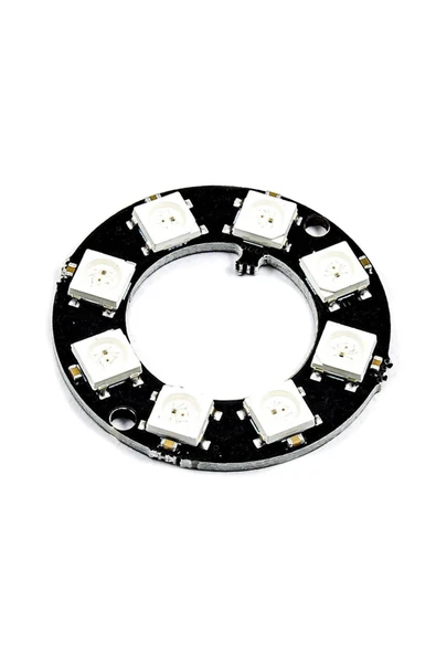 8li Halka WS2812B 5050 Rgb Led ürün görseli 1