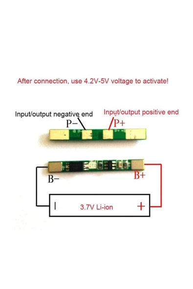 1S 3A BMS - Resim 3