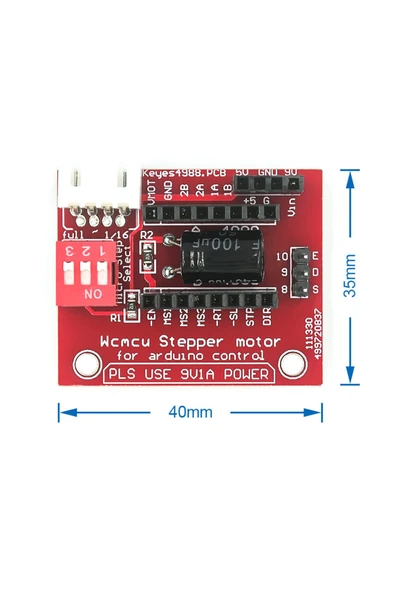 A4988 DRV8255 Shield - Resim 7