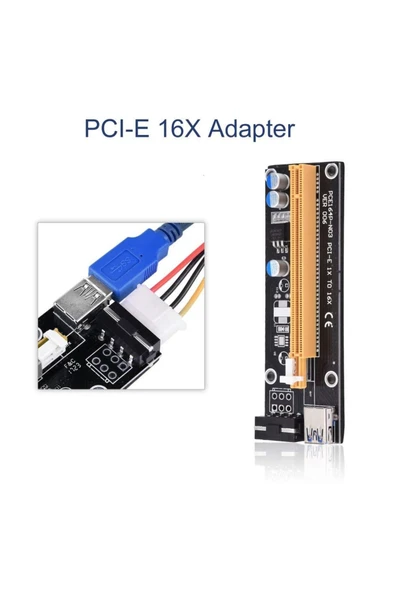 PCI Express to PCIe Adaptör Set - Resim 3