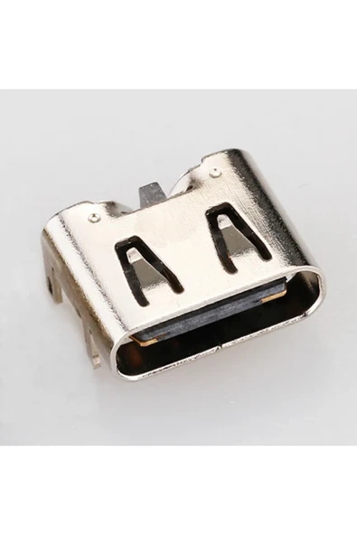 Type-C Usb Soket 6 Pin Smd - Resim 4