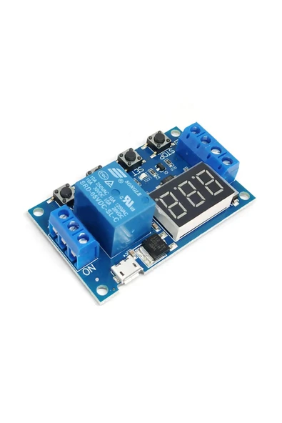 30V Zamanlayıcı Röle Modül - Resim 3