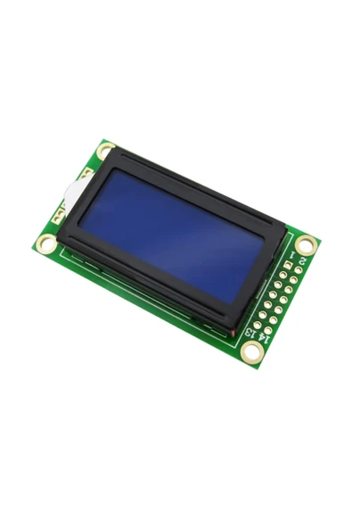 0802A Lcd Display Modül Mavi - Resim 2
