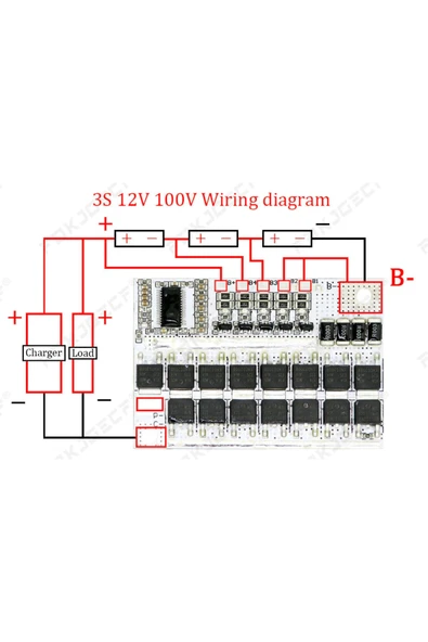 5S 100A BMS - Resim 3