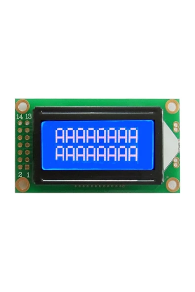 0802A Lcd Display Modül Mavi ürün görseli 1
