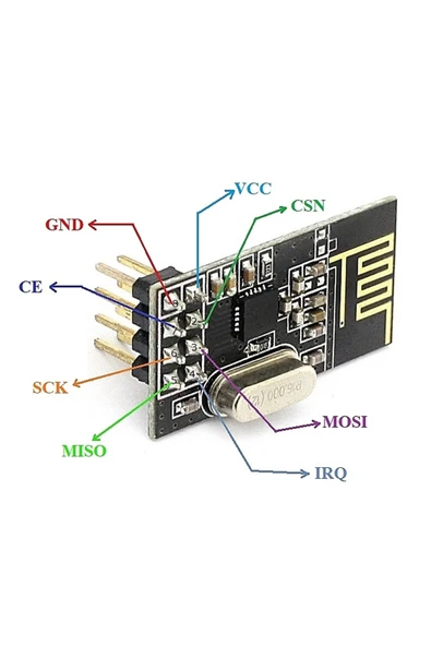 NRF24L01 Modül - Resim 5