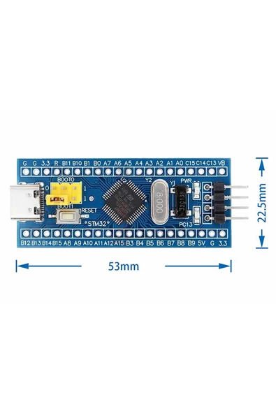 STM32F103C8T6 Modül - Resim 4