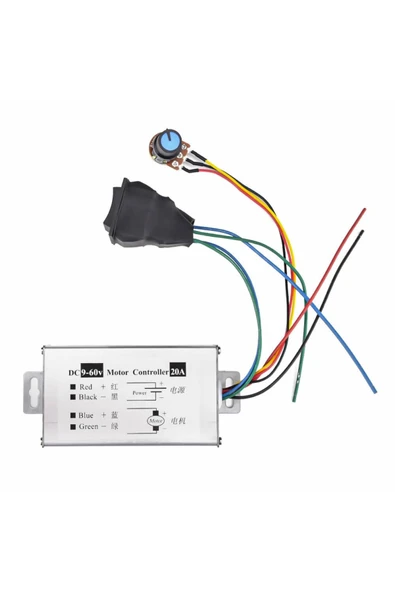 20A 60V DC Motor Sürücü Yön Anahtarlı ürün görseli 1