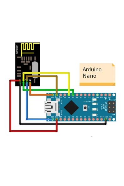 NRF24L01 Modül - Resim 7