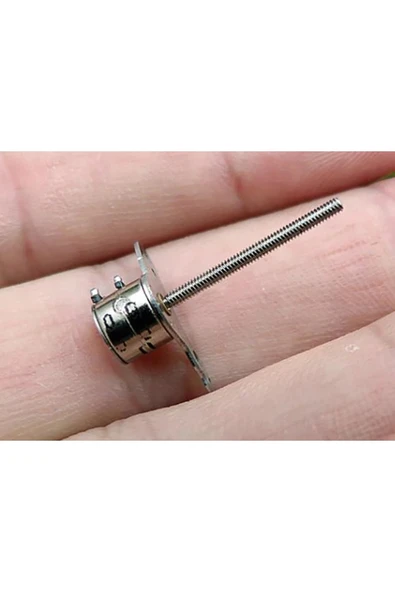 Microstep Motor Long Shaft - Resim 4