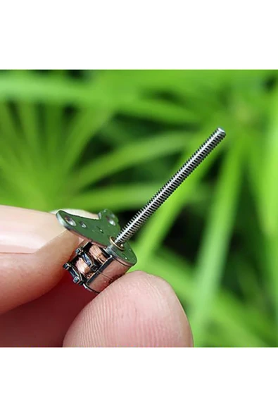 Microstep Motor Long Shaft - Resim 6