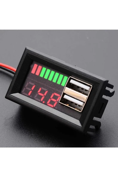 USB Soketli Akü Kapasite Göstergesi - Resim 2