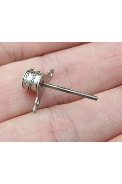 Microstep Motor Long Shaft - Resim 5