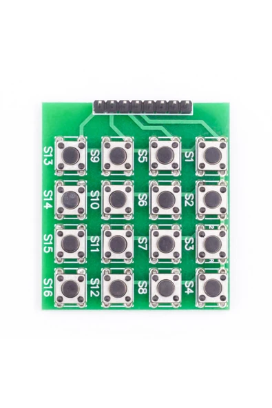 4x4 16 Buton Keyboard Modül - Resim 5