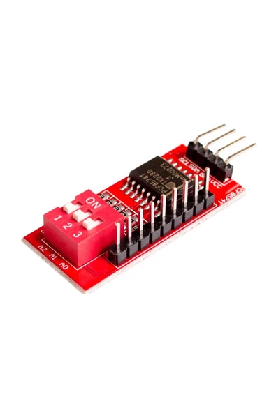 PCF8574 Modül Kırmızı - Resim 4