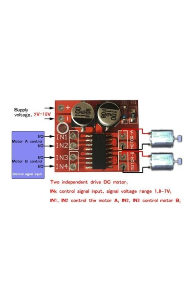 L298N Mini Modül - Resim 5