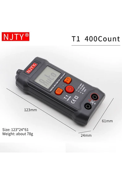 NJTY T1 Multimetre - Resim 8